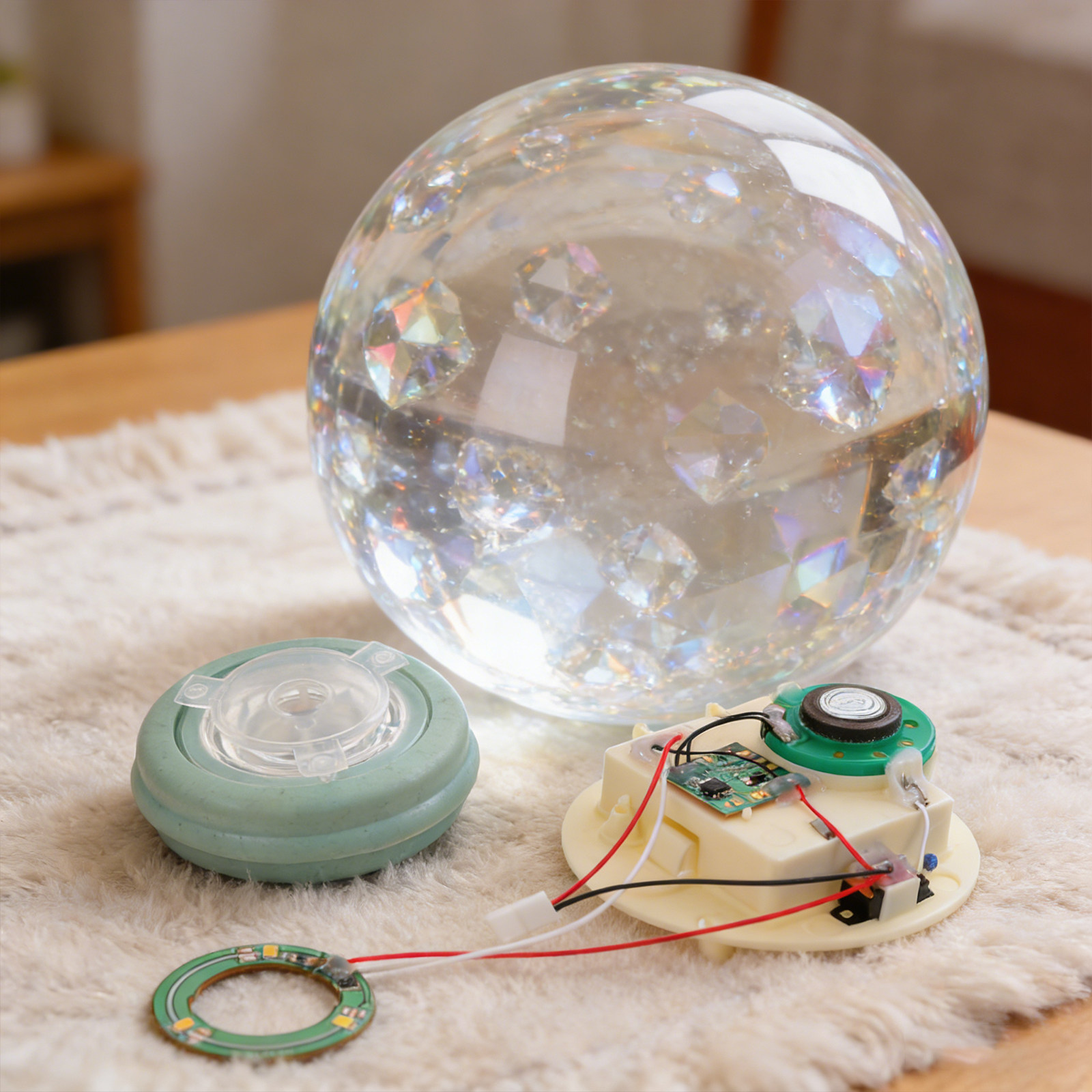 Plastic Dome Clear - Механизм для снежного шара с музыкой