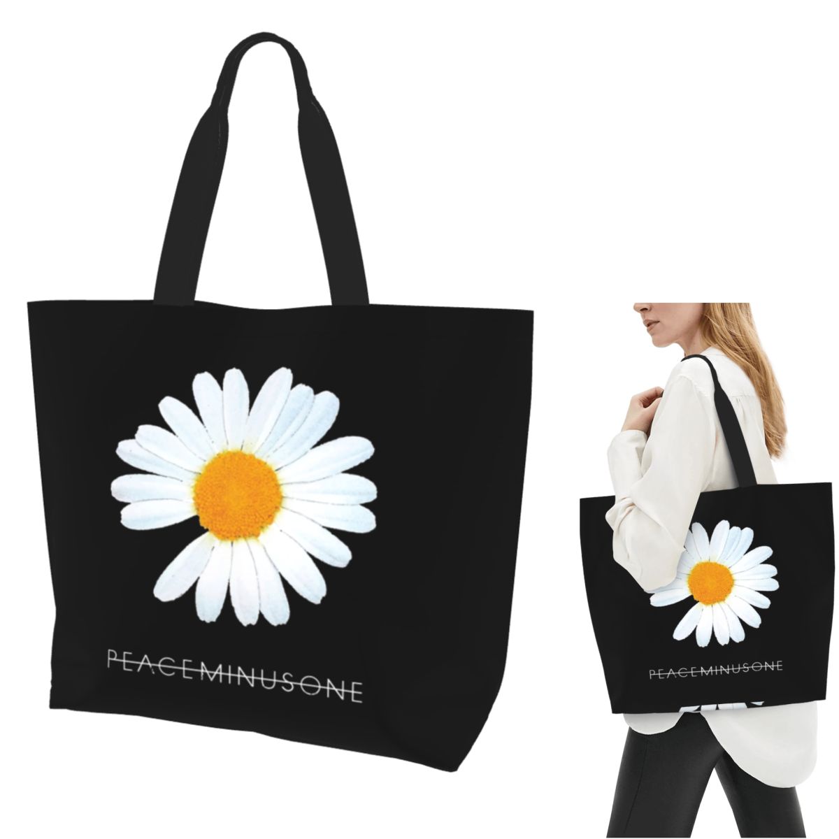 Peat Pellet Tray - Сумка-шоппер G-Dragon Peaceminusone Daisy Flower Ania