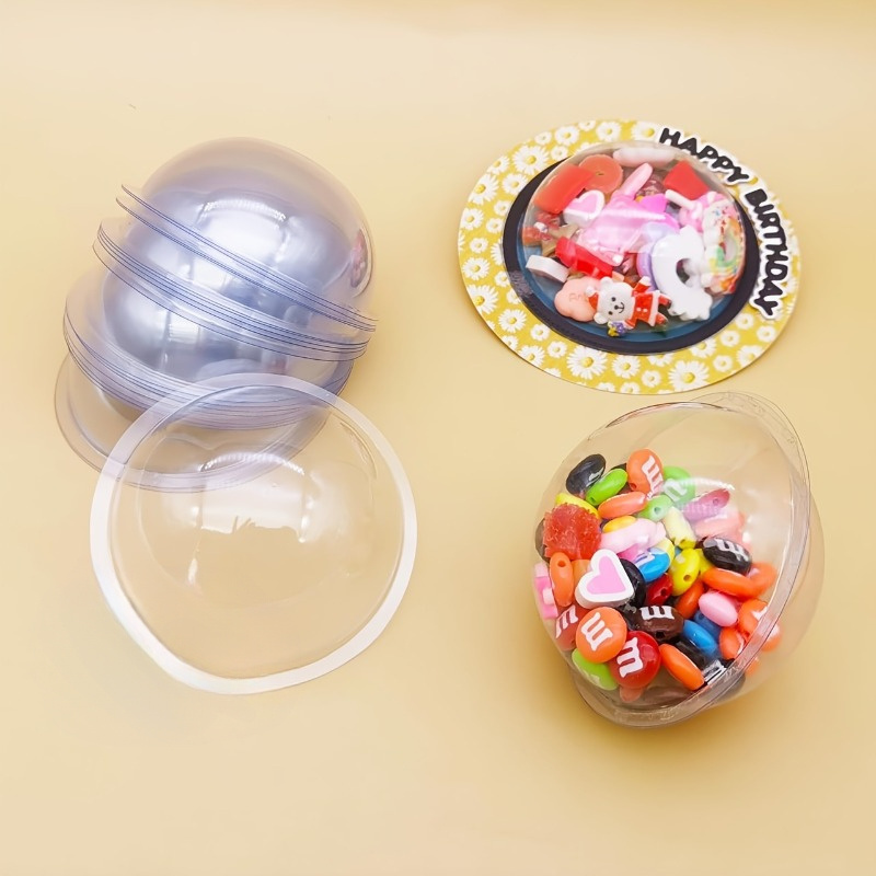 Набор из 10 пластиковых куполо – обзор и цена Plastic Dome Clear