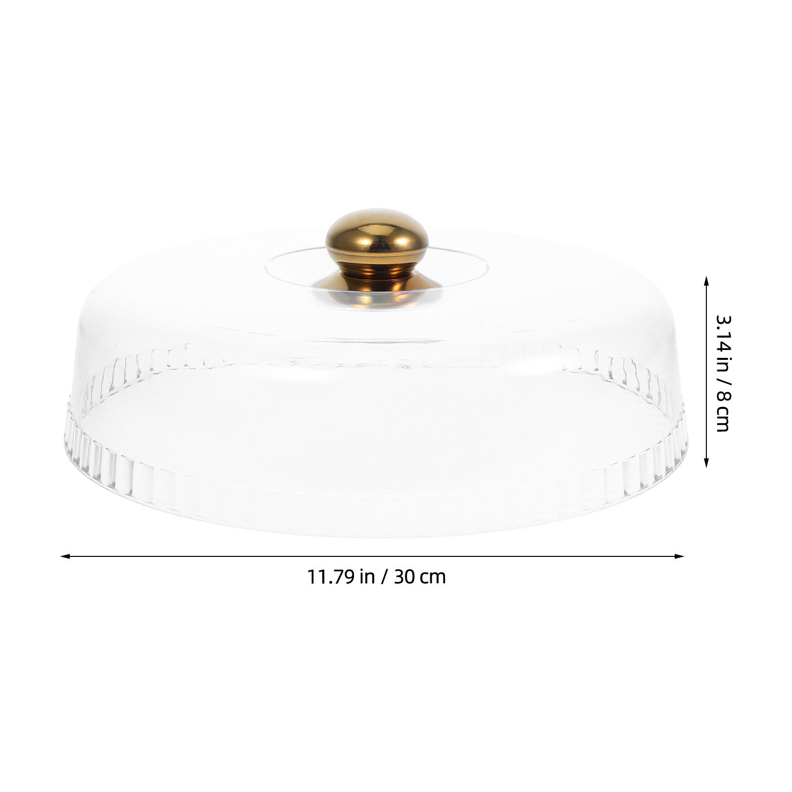 Круглая прозрачная акриловая к – обзор и цена Plastic Dome Clear